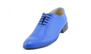 Oferta marimea 44 Pantofi barbati eleganti din piele naturala ENZO BLUE LENZOBSK - Img 5