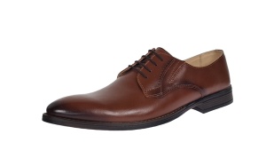 Oferta marimea 44 - Pantofi eleganti pentru barbati, piele naturala maro - 996M - Img 7