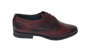 Oferta Pantofi barbati eleganti din piele naturala Visiniu - LGKR84VIS (Pantofi Probati) - Img 4