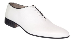 Pantofi barbati albi eleganti din piele naturala Elion - 024AN - Img 4