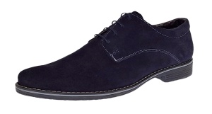 Pantofi barbati casual din piele naturala intoarsa Bleumarin PABLVEL - Img 3