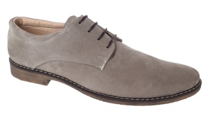 Pantofi barbati casual din piele naturala intoarsa, culoare bej - LPAVELBEJ3