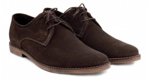 Pantofi barbati casual din piele naturala maro 336MVEL - Img 2