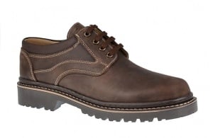 Pantofi barbati casual din piele naturala maro - Model Mark Bufo 3MBF - Img 1