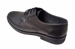 Pantofi barbati casual din piele naturala - Model Negru 87N - Img 5