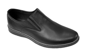 Pantofi barbati casual din piele naturala negru - 330ELN - Img 3