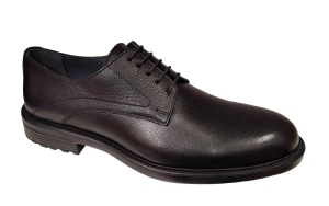 Pantofi barbati casual din piele naturala pe calapod lat SCV623N