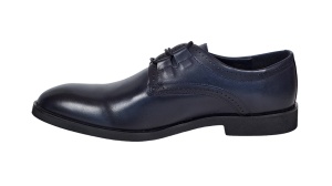 Pantofi barbati din piele naturala bleumarin Alexander 177 - Img 8