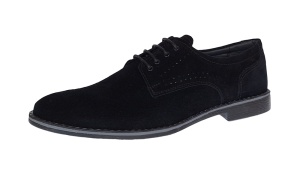Pantofi barbati din piele naturala intoarsa Negru Vel GKR103NVEL - Img 3