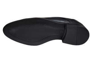 Pantofi barbati elegant din piele naturala - Negru 990N - Img 8