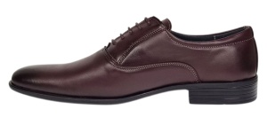 Pantofi barbati eleganti din piele naturala Bordeaux GKR802VIS - Img 7