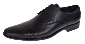 Pantofi barbati eleganti din piele naturala culoare Neagra 111N