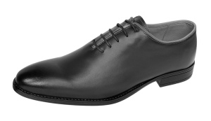 Pantofi barbati eleganti din piele naturala de culoare neagra Donatto GKR200NBOX - Img 7