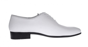 Pantofi barbati eleganti din piele naturala Enzo Alb 475 - Img 5