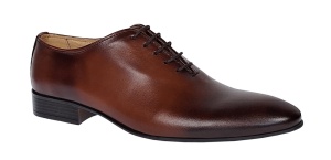 Pantofi barbati eleganti din piele naturala maro 024MBOX