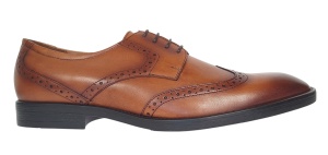 Pantofi barbati eleganti din piele naturala maro Lucas Shoes - 500CON - Img 3