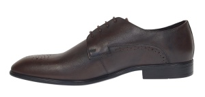 Pantofi barbati eleganti din piele naturala maro milenium Lucas Shoes - LUK01ML Marimea 41 - Img 5