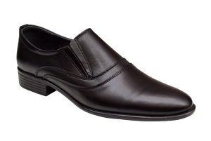 Pantofi barbati eleganti din piele naturala - Model Negru GKR49N - Img 3