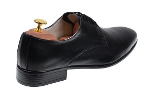 Pantofi barbati eleganti din piele naturala - Model Negru NIC211SIR - Img 4