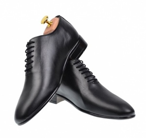 Pantofi barbati eleganti din piele naturala - Model Negru NIC5NBOX - Img 4