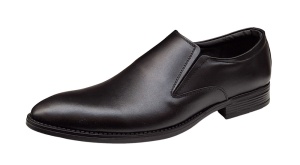 Pantofi barbati eleganti din piele naturala , Negru , Enzo - GKR85EN - Img 2