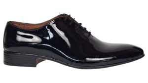 Pantofi barbati eleganti din piele naturala Negru Lac Elion 024NLAC - Img 5