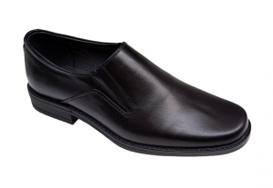 Pantofi barbati, eleganti, piele naturala, Negru, GKR05N - Img 2