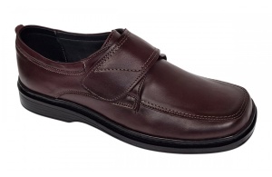 Pantofi barbati model casual piele naturala Visiniu GKR09VIS - Img 7