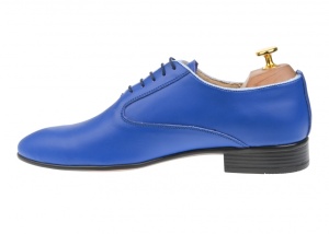 Pantofi barbati office, eleganti din piele naturala box, TEST, ROVI515BL - Img 3