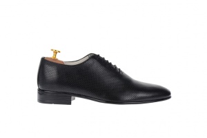 Pantofi barbati office, eleganti din piele naturala de culoare neagra NIC5NPR - Img 3