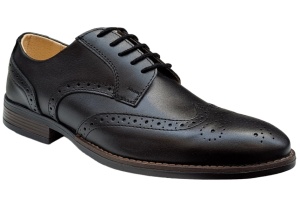 Pantofi barbati office, eleganti din piele naturala, Negru, TEST68N - Img 5
