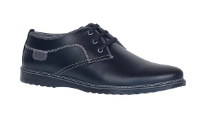 Pantofi barbati sport casual din piele naturala Ten Negru TENSN - Img 4
