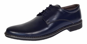 Pantofi casual barbati din piele naturala Bleumarin GKR 859BLM - Img 2
