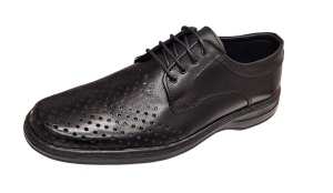 Pantofi casual barbati din piele naturala cu perforatii marimi 39 - 47 Ciucaleti - Img 7