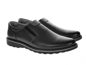 Pantofi casual barbati din piele naturala - Model cu elastic 480ELN - Img 3