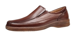 Pantofi casual barbati din piele naturala - Model Maro fara siret GKR126M - Img 2
