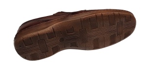 Pantofi casual barbati din piele naturala, perforati, cu elastic GKR23M - Img 4