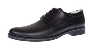 Pantofi casual barbati - Model negru din piele naturala 859N - Img 2