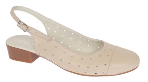 Pantofi dama casual din piele naturala Bej Box - NA252BP - Img 7