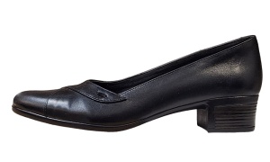 Pantofi dama casual din piele naturala Negru BOX - STD04N - Img 2