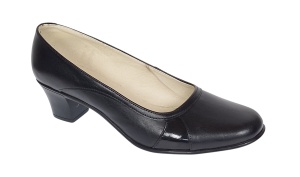 Pantofi dama casual din piele naturala Negru Box - STD34N - Img 8