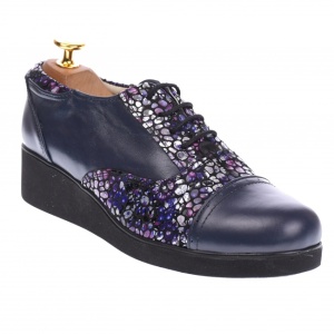 Pantofi dama casual, piele naturala, Made in Romania, PSISBL - Img 4