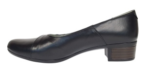 Pantofi dama comozi casual din piele naturala negru color P28XN - Img 5