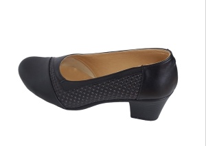 Pantofi dama comozi si eleganti din piele naturala Negru - MVS85N - Img 4