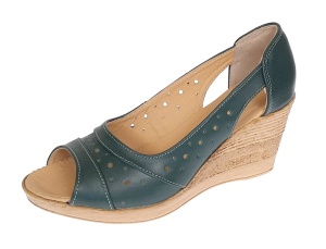 Pantofi dama de vara decupati din piele naturala - S1047VBOX - Img 2