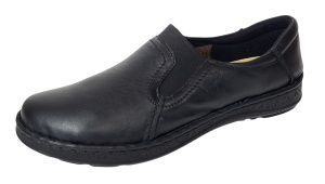 Pantofi dama medicali din piele naturala Ultra Confort Med-Line 278N Negru - Img 6