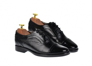 Pantofi dama negri casual din piele naturala box, lac - P29NLAC - Img 4
