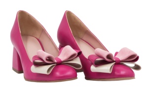 Pantofi dama office din piele naturala fucsia - NAB1FUCSIA - Img 2