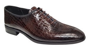 Pantofi eleganti barbati din piele naturala croco lac - Donato Maro