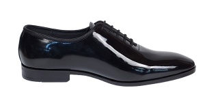 Pantofi eleganti barbati pentru evenimente, piele naturala negru lac – GKR Top - Img 7
